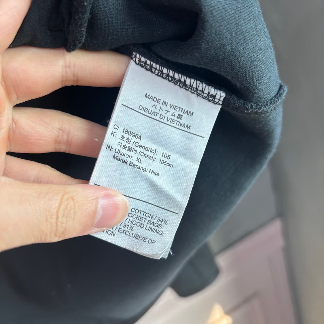 나이키 테크팩 후드집업 블랙 상품이미지3