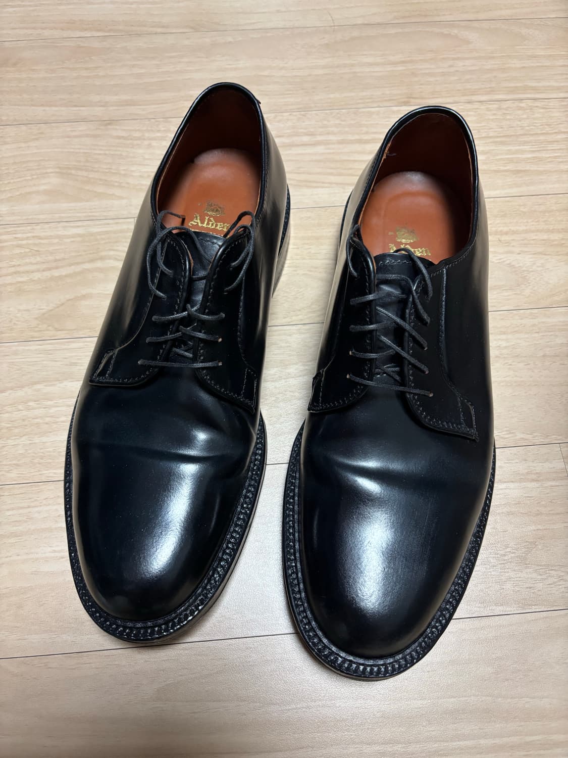 [285] 알든 9901 D볼 코도반 더비 블랙 상품이미지3