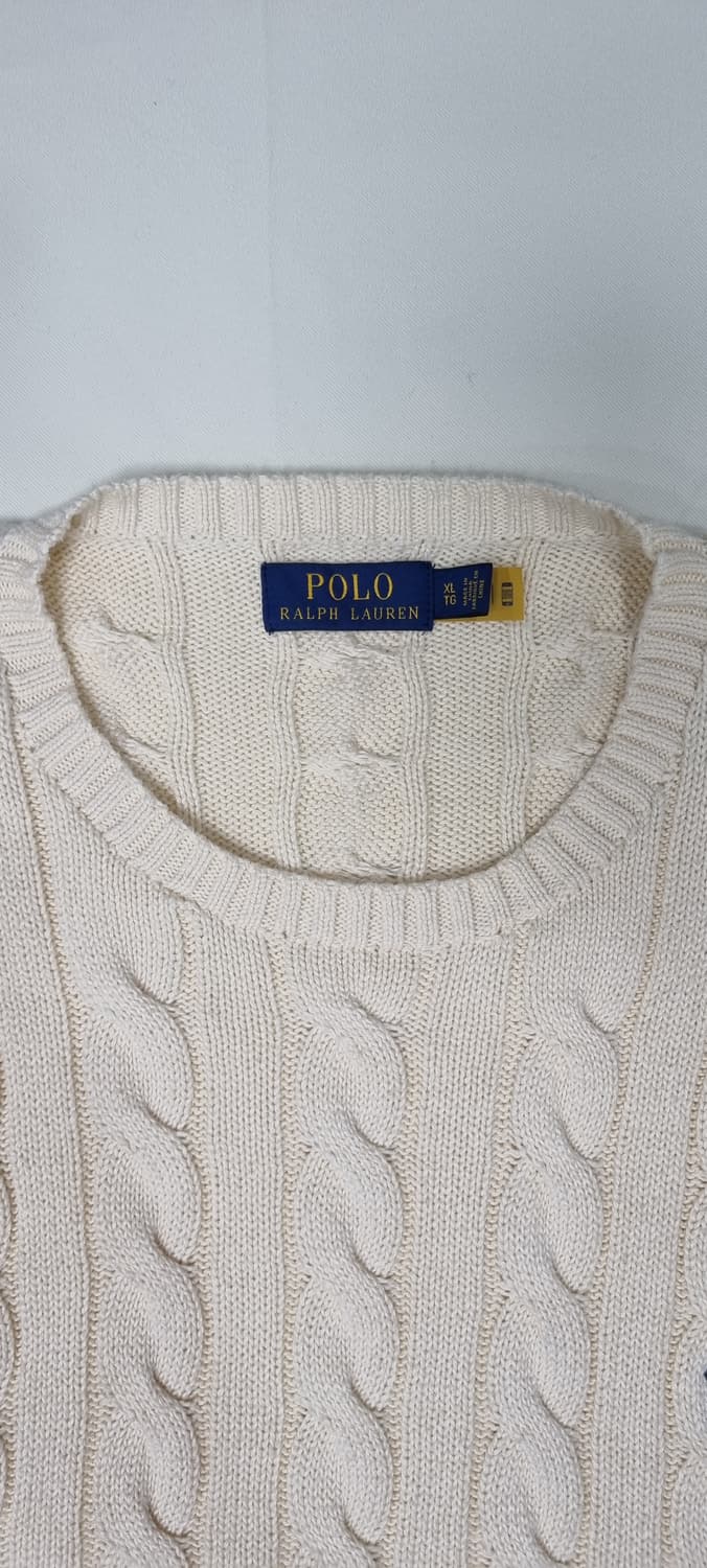 폴로랄프로렌 케이블 니트 코튼 니트 XL _ 남성 상품이미지9