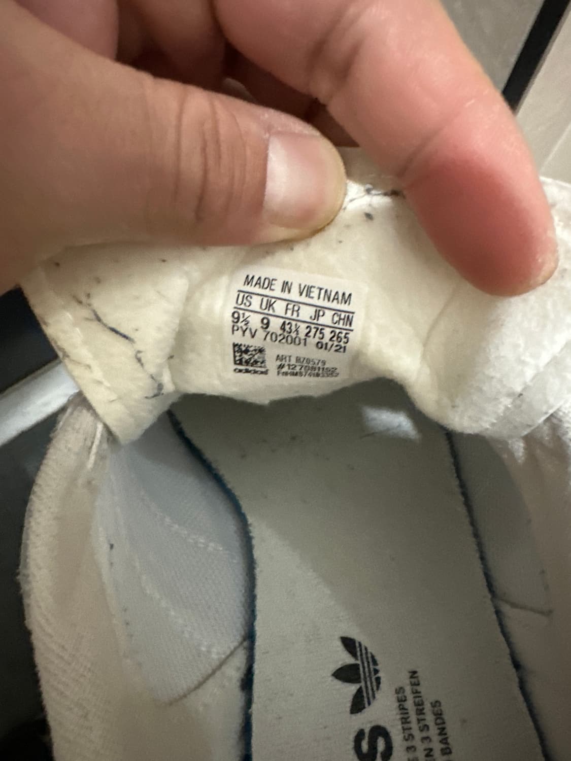 아디다스 독일군 스니커즈 275mm 상품이미지6