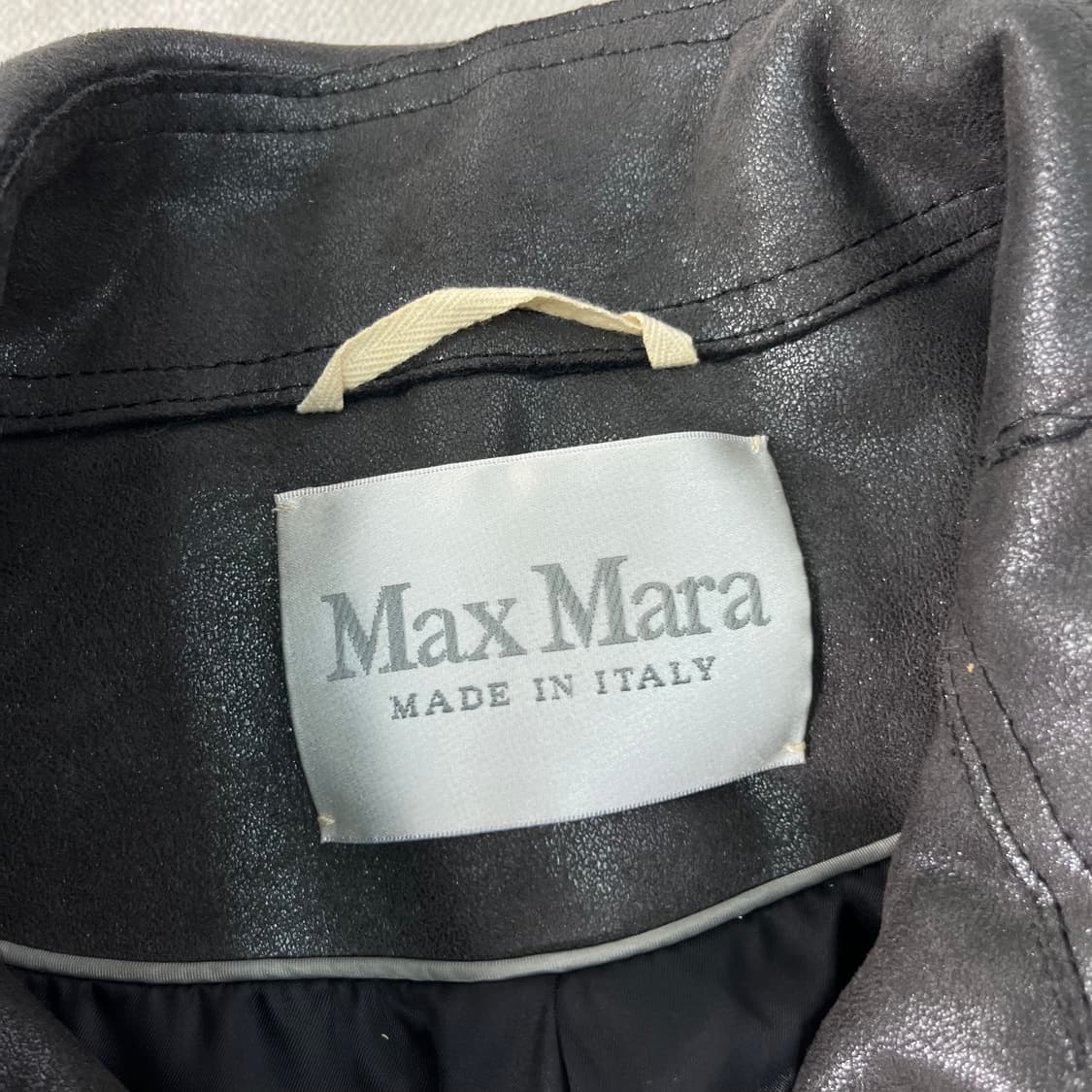 W 95 막스마라 더블 브레스티드 울 롱 코트 상품이미지3