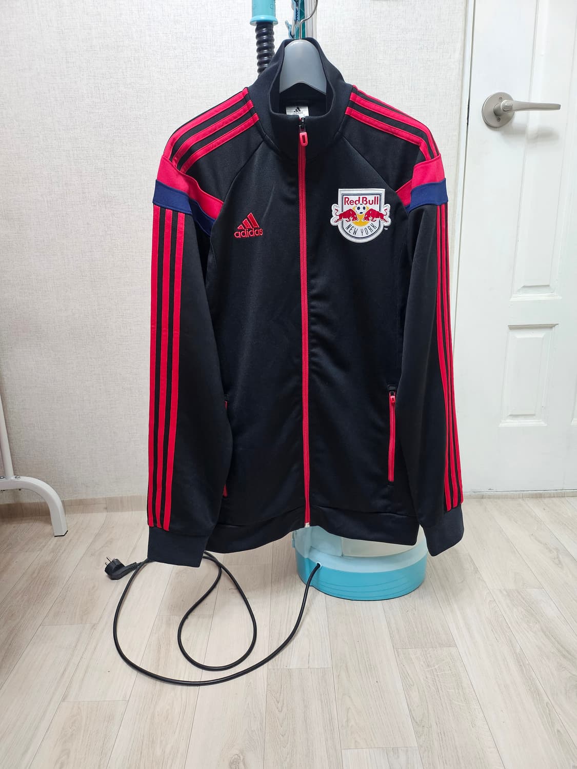 (105)XL ☆우주매물☆ 아디다스 뉴욕레드불스 [검빨] 트랙탑져지 상품이미지1