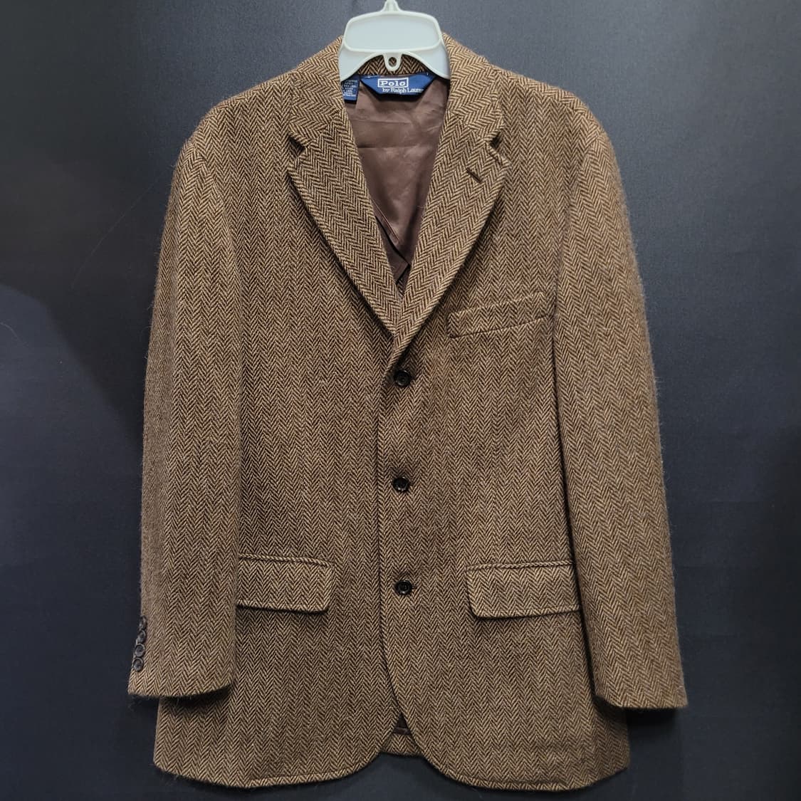 Ralph Lauren 랄프로렌 알파카 램스울 헤링본 블레이저 자켓  상품이미지7