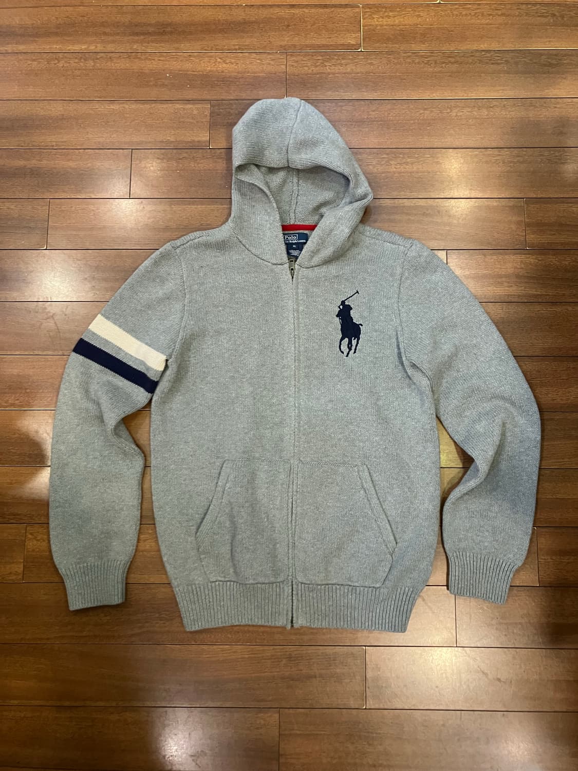 폴로랄프로렌 빅포니 니트 후드집업 상품이미지1