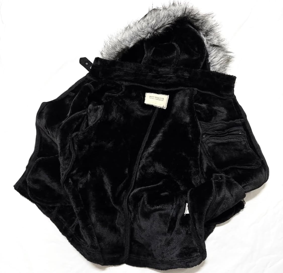 Roushatte - 무통 후디드 자켓 상품이미지5