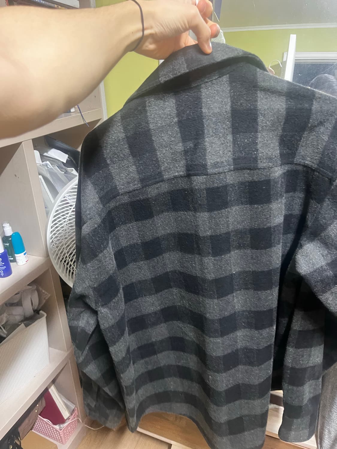 아이앱스튜디오 깅엄 셔츠 L 상품이미지2