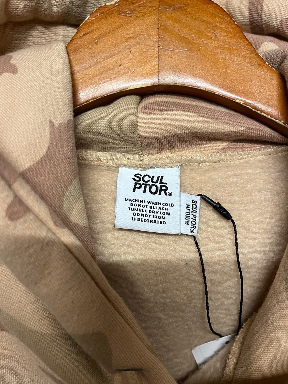 sculptor Camo pattern hoodie 상품이미지4