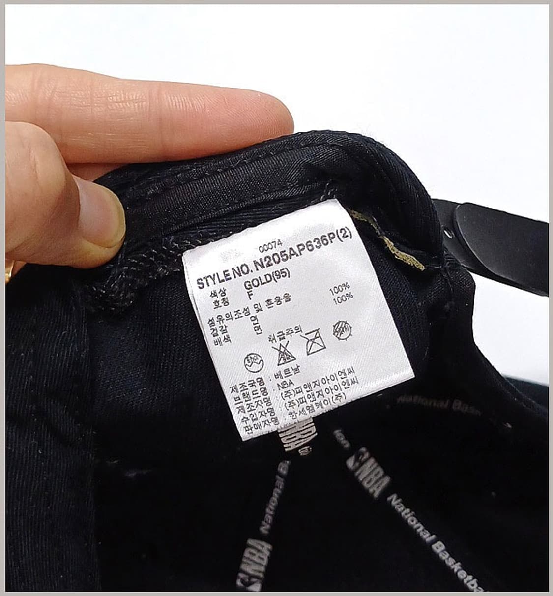 NBA 정품 골든스테이트 스냅백 모자 J-602 상품이미지7