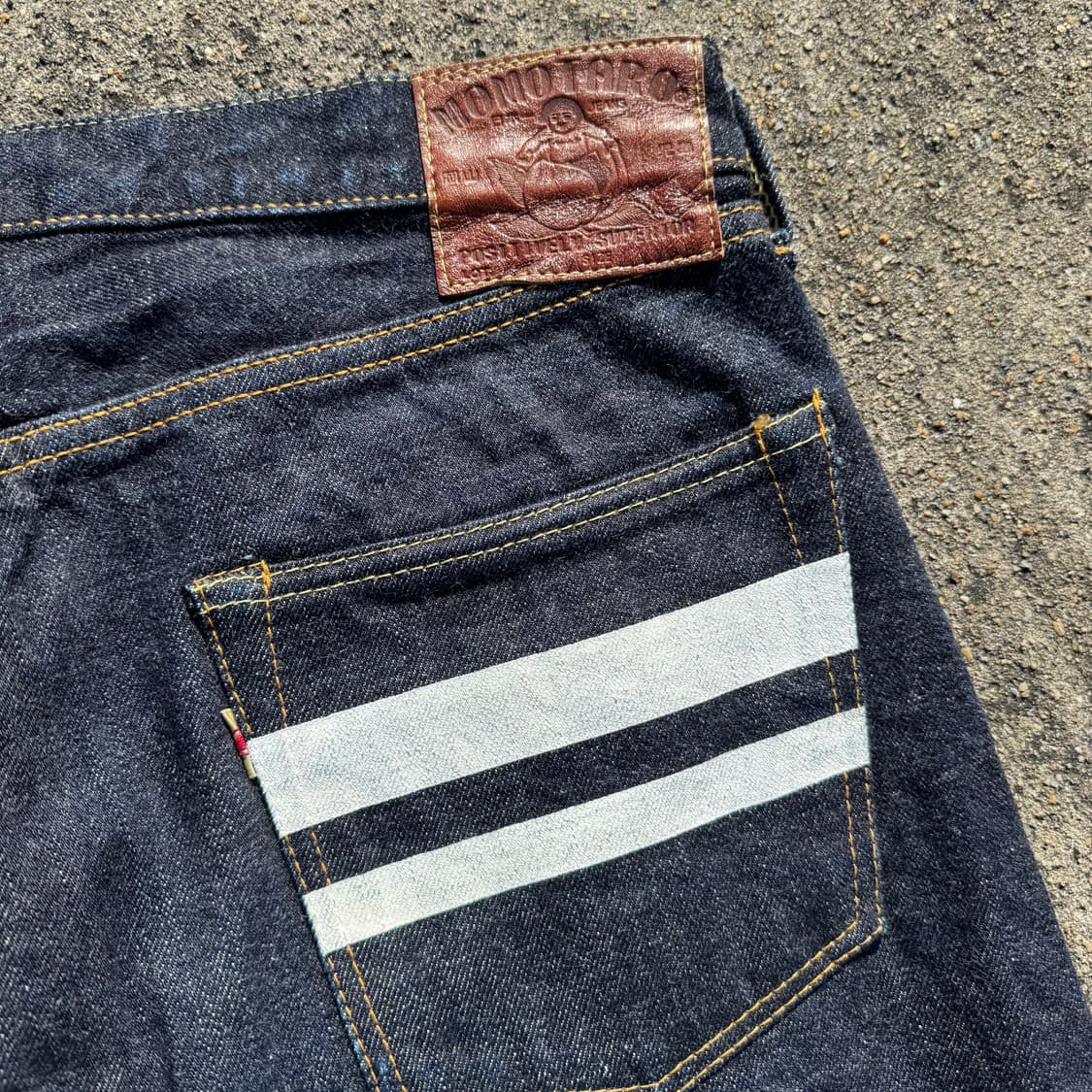 [34] Momotaro 모모타로진 1006spz 셀비지 데님 팬츠 상품이미지8