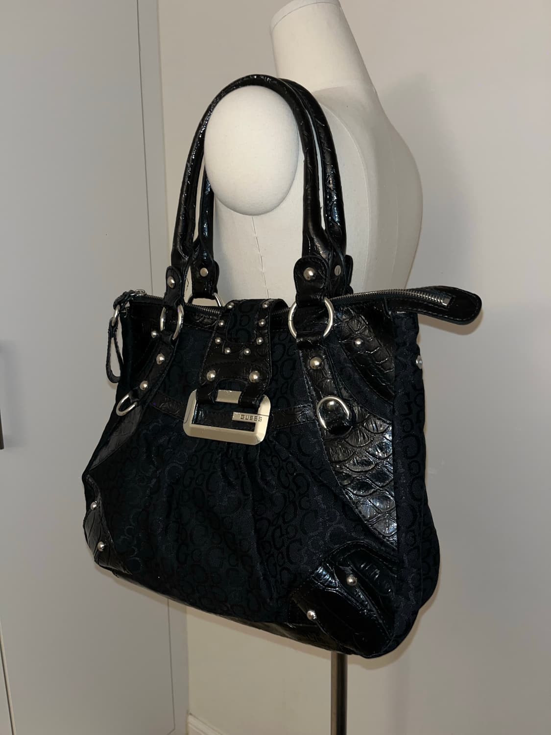 🎉BLACK FRIDAY🎉 Guess black Y2k bag 상품이미지3