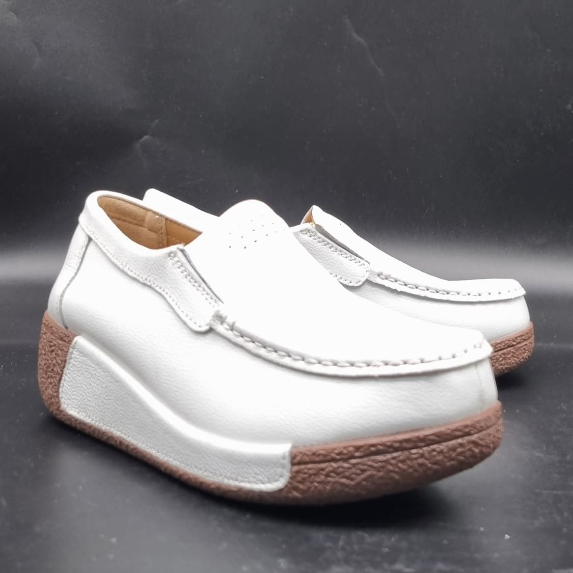 Ollie 올리 소가죽 컴포트화245 굽6 상품이미지1