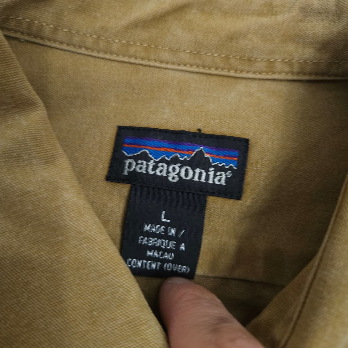 파타고니아 헤비 코튼 셔츠 L 상품이미지5