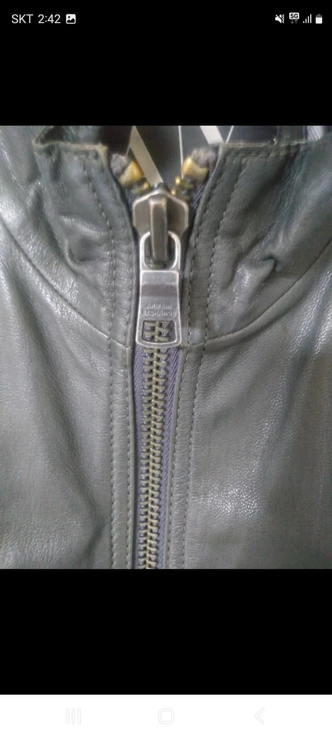 알마니 익스체인지 가죽자켓 상품이미지6