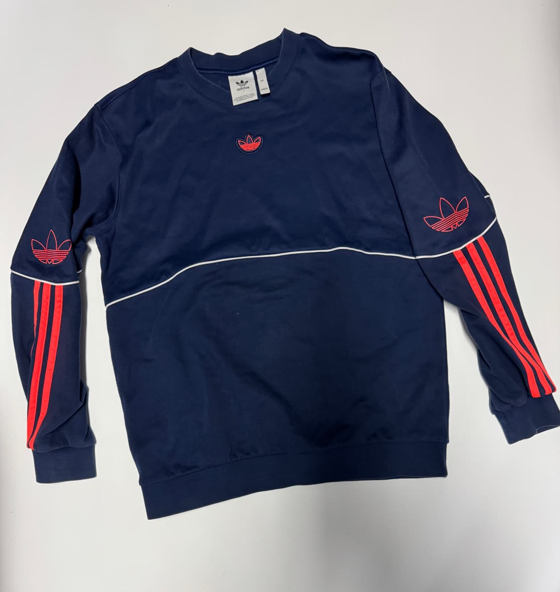 아디다스 트레포일 사이드 로고 트레이닝 셋업 맨투맨 바지 상품이미지2