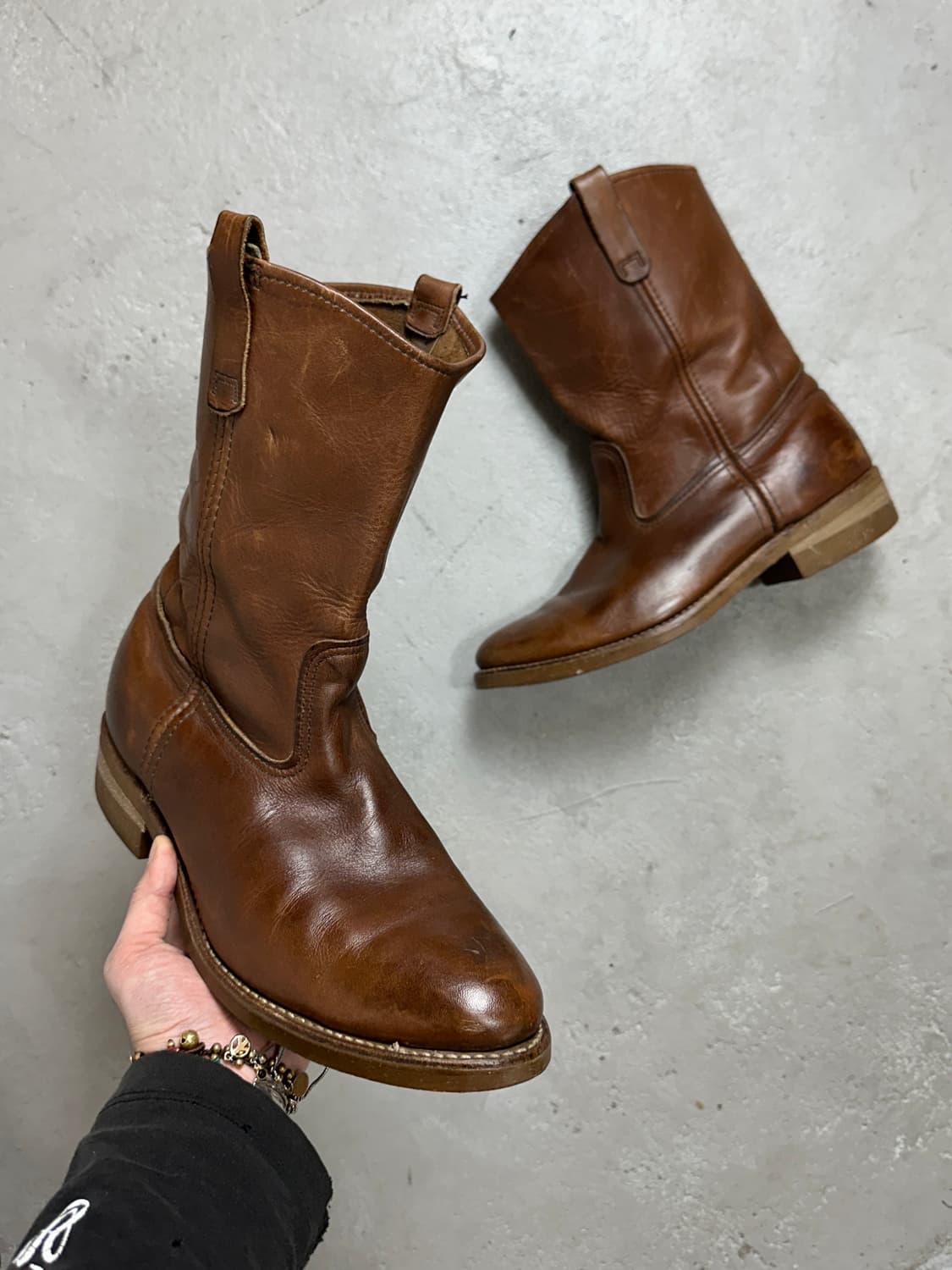 OG USA Made 레드윙 1155 페코스 웨스턴 부츠 상품이미지1