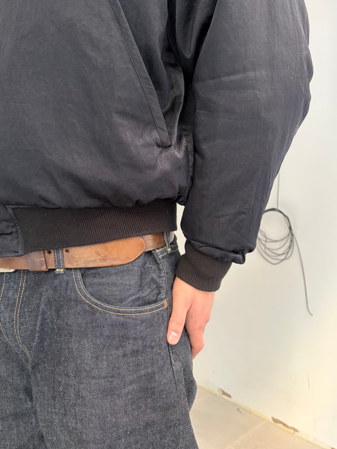 80‘s Rambo 3 Stallone video crew Bomber 상품이미지10