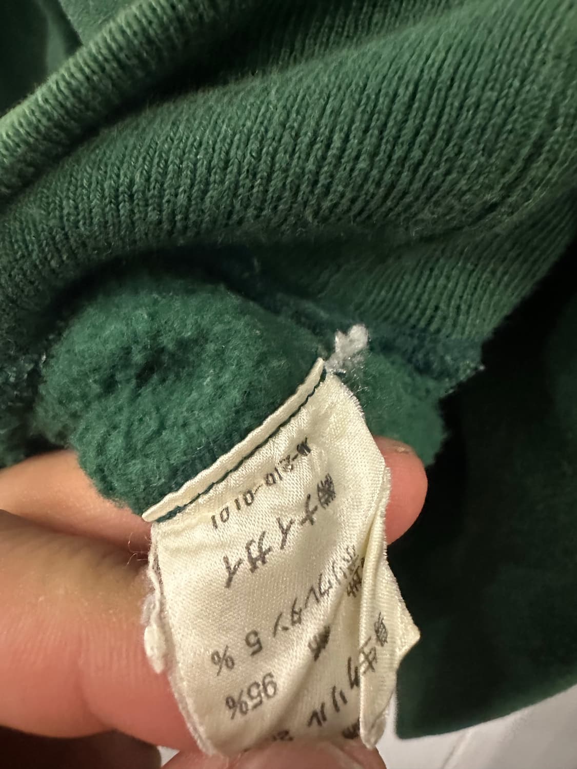 L)폴로 반집업 후드 상품이미지4