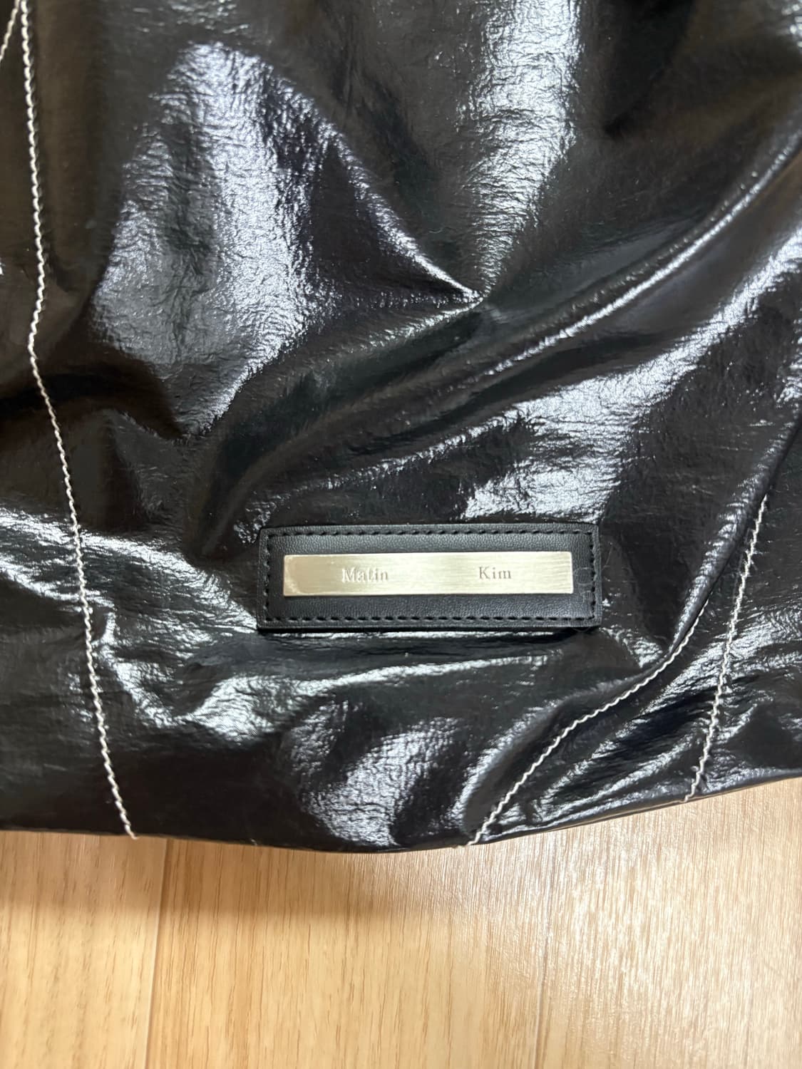 마뗑킴 스트링 코팅 백팩 상품이미지2