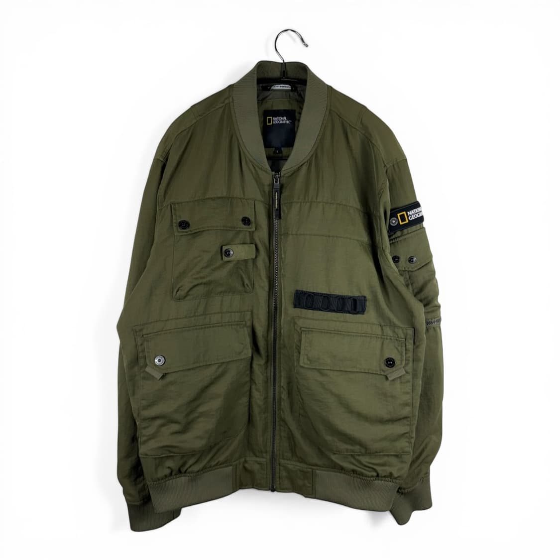 (L) 내셔널지오그래픽 랩토닉 에비에이터 점퍼 올리브 상품이미지1