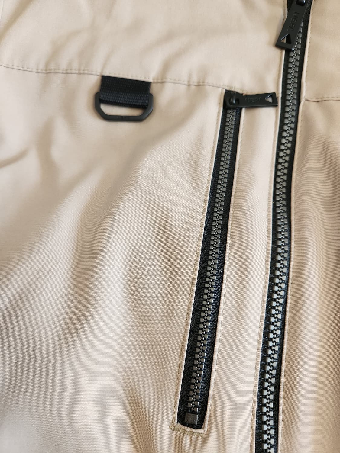 새상품급)네파 베이지 여성 알라스카 라이트 롱 덕다운자켓 사이즈90(s) 상품이미지7