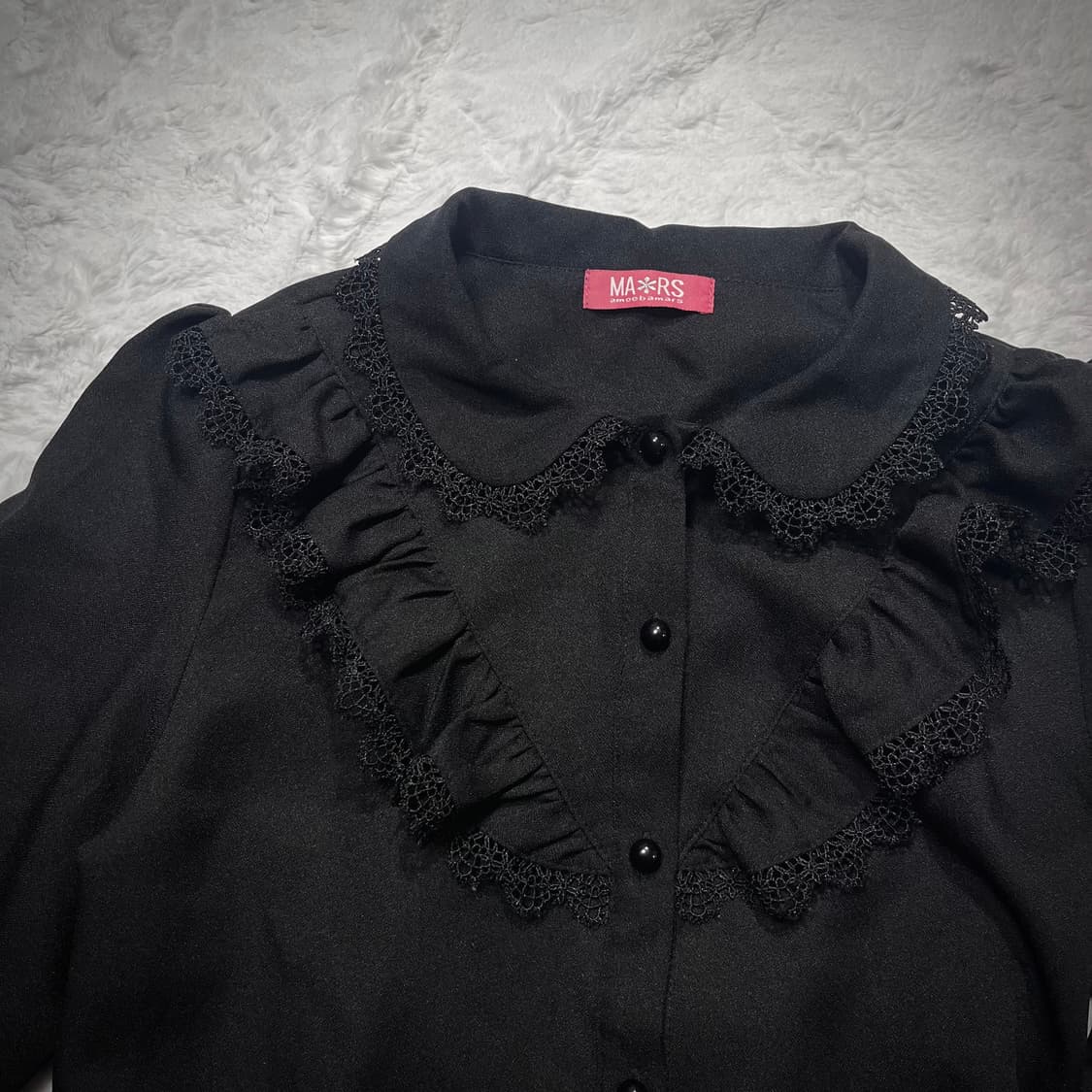 mars 마즈 고스로리 블라우스 고스펑크 공겜여주 상품이미지3