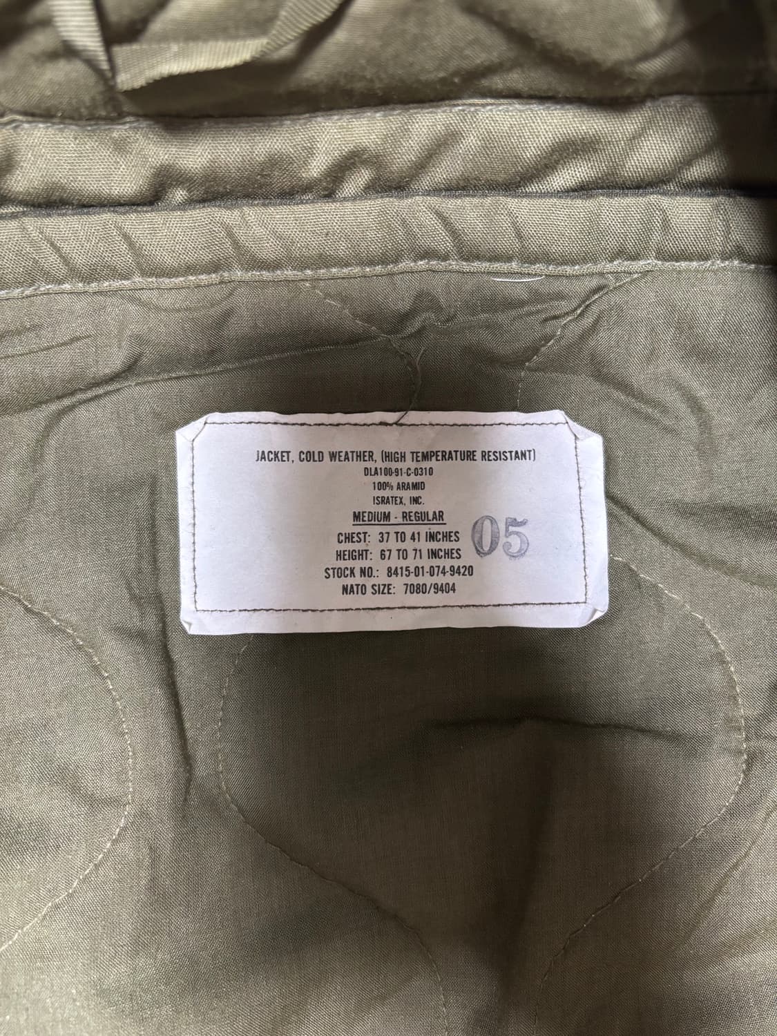 90s cvc탱커 자켓 M-R 상품이미지2