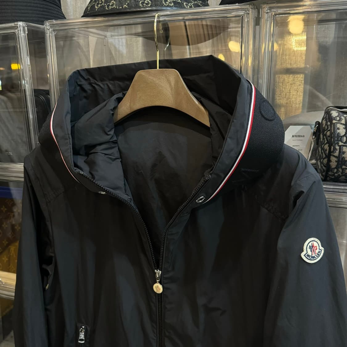 23ss 몽클레어 미라 바람막이 블랙 상품이미지2