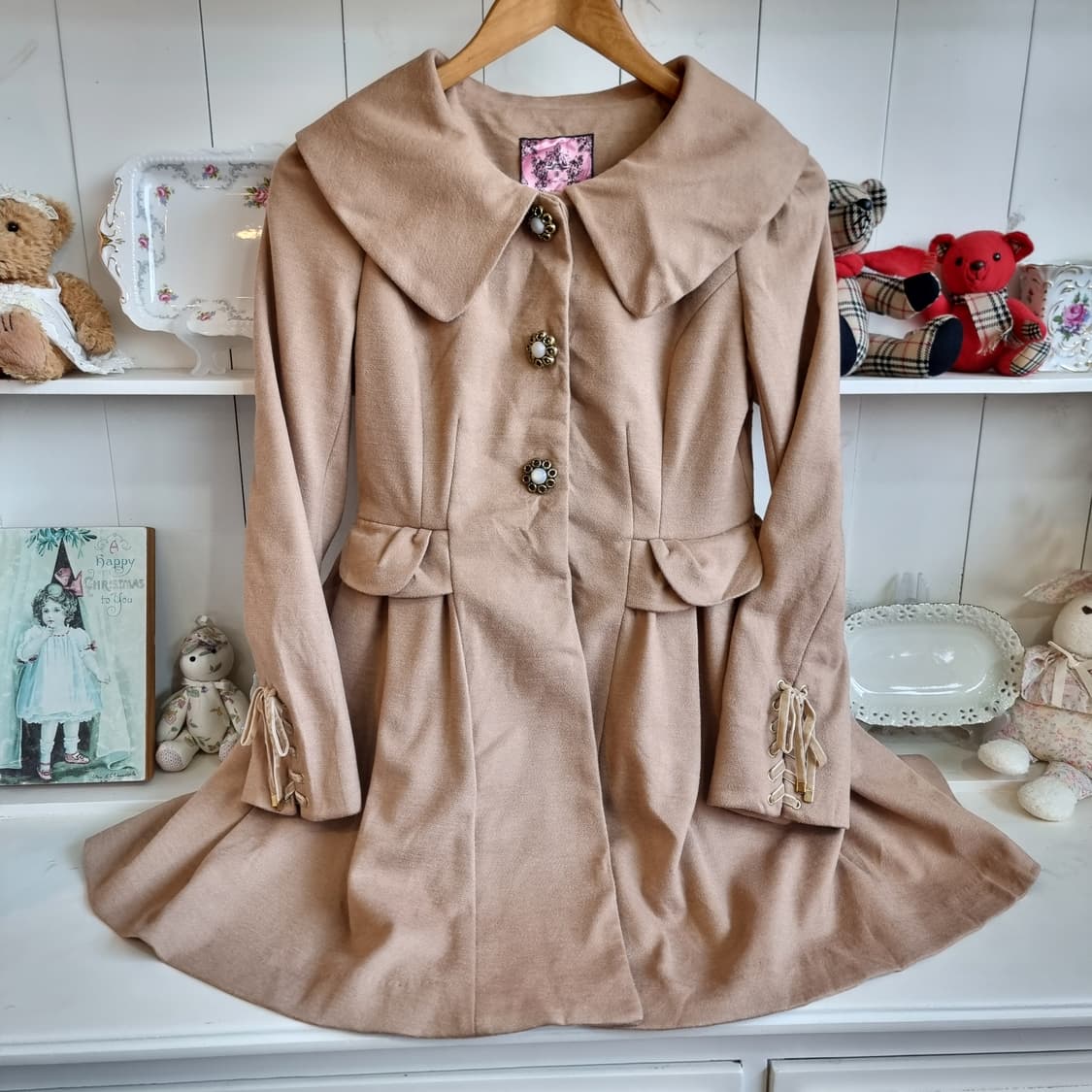 Honey Bunch 허니번치 원피스형 코트 상품이미지1