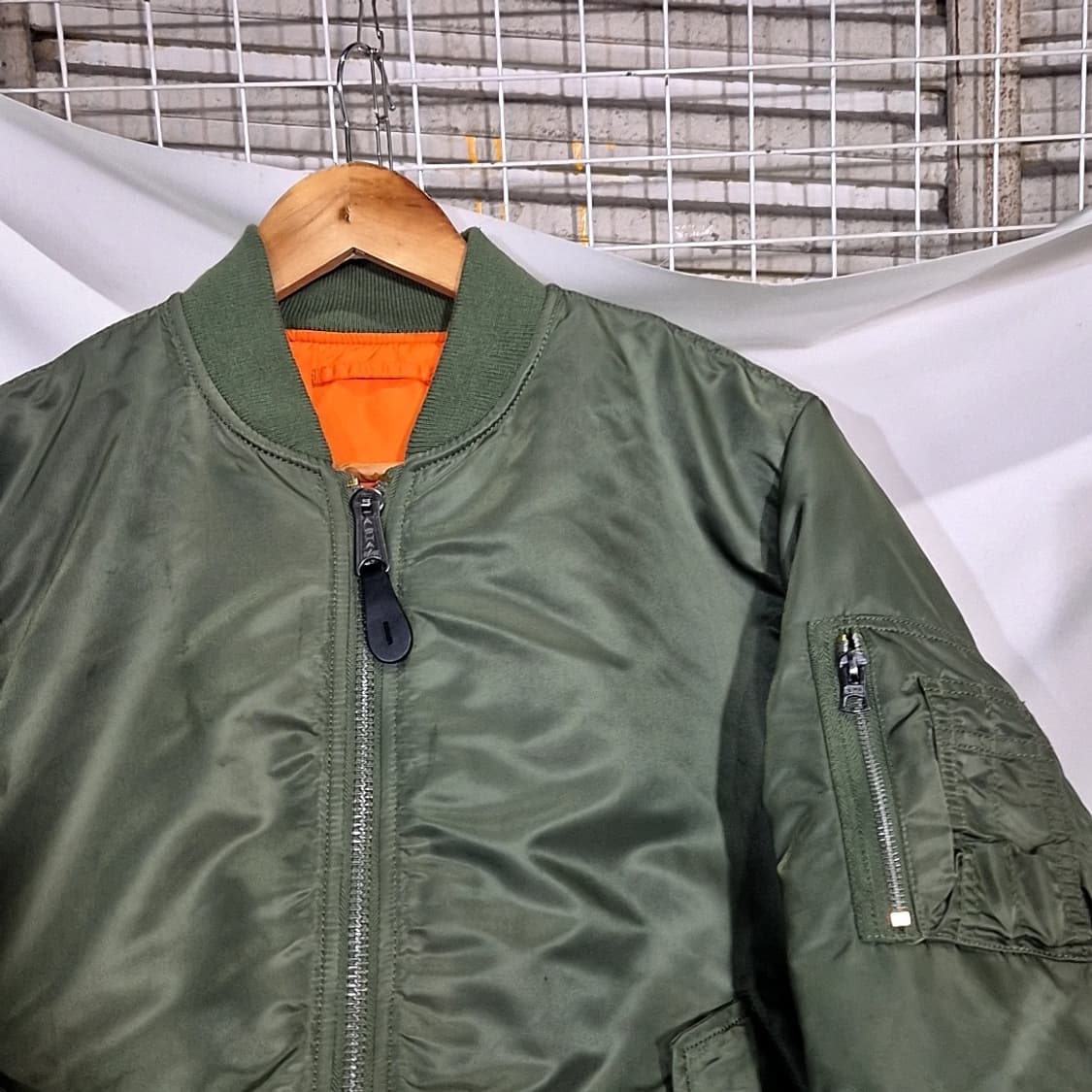 알파인더스트리 리버시블 봄버 자켓  상품이미지2