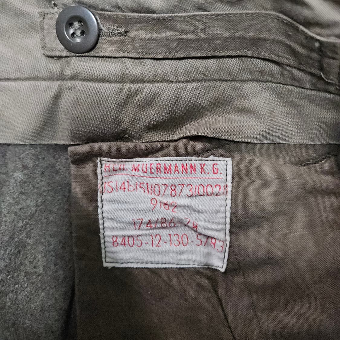 60s 독일군 팬츠 상품이미지2
