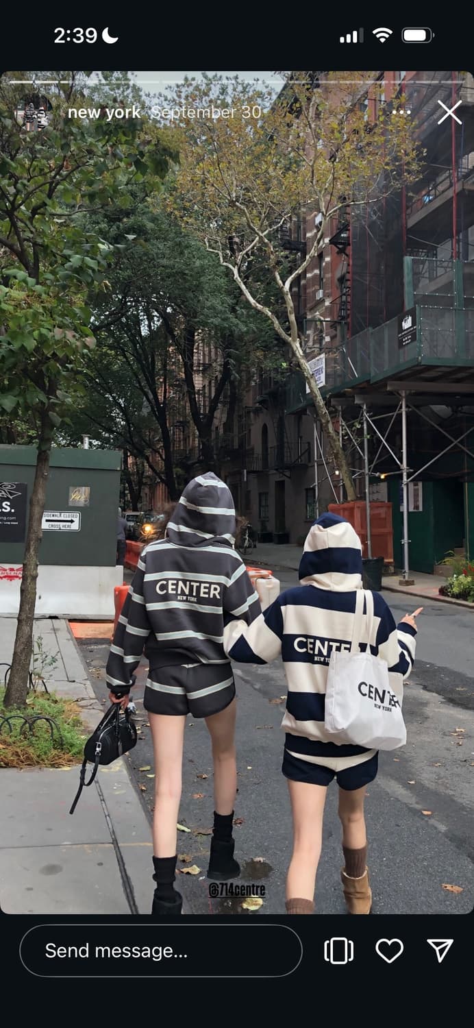 714center 하이틴 트랙 셋업 팝업 상품이미지1