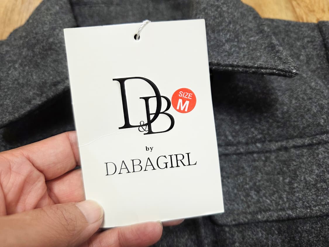 다바걸(DAVAGIRL) 크롭 울자켓 55-66 새상품 상품이미지7