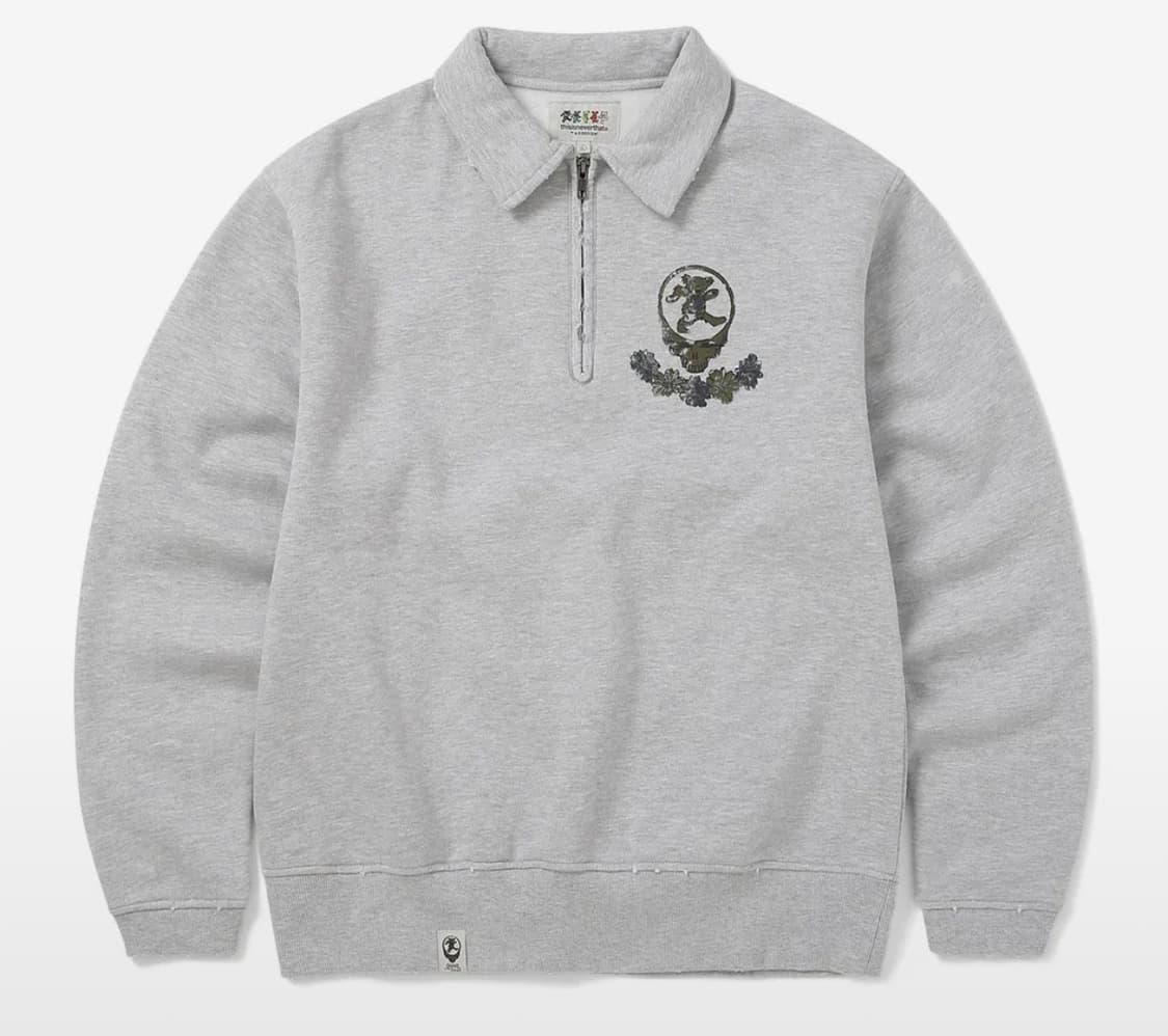 디스이즈내버댓 Half Zip Polo Sweatshirt 상품이미지1