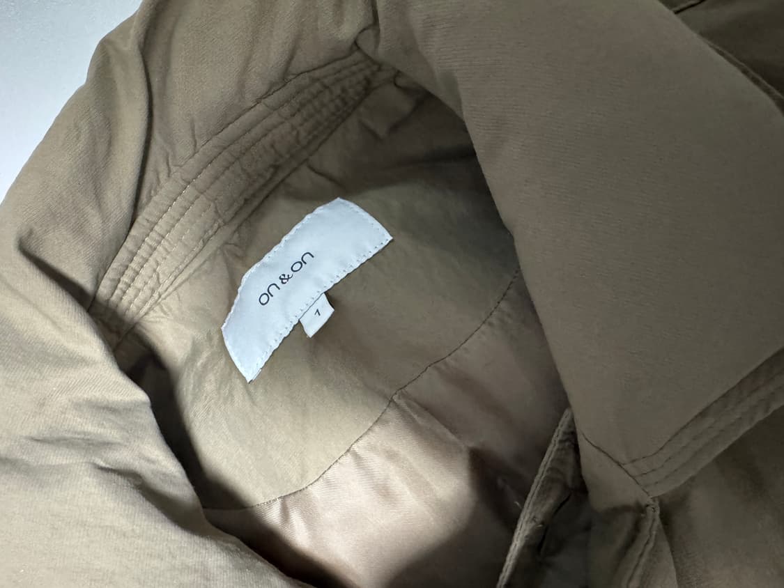 [55-66] 온앤온 트렌치 구스다운 브라운(기은세, 이주미 착용) 상품이미지6