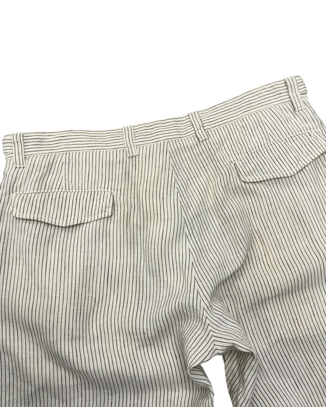 아르마니 꼴레지오니 스트라이프 린넨 팬츠 상품이미지7