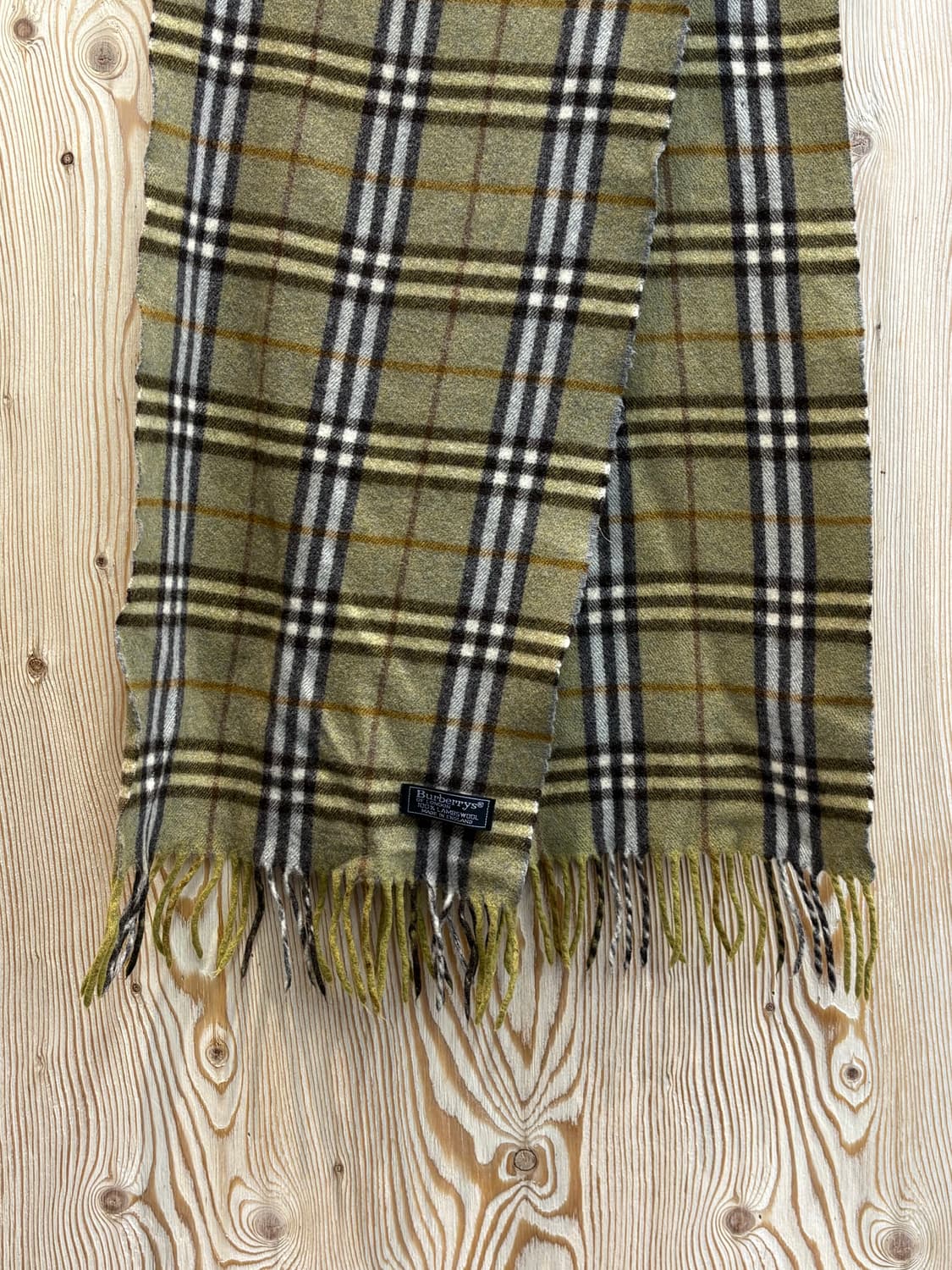 버버리 캐시미어 체크 머플러 상품이미지3