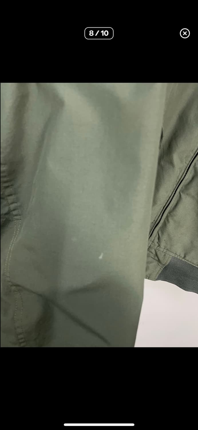 빈티지 공군 카키 항공 자켓 A3218 상품이미지8
