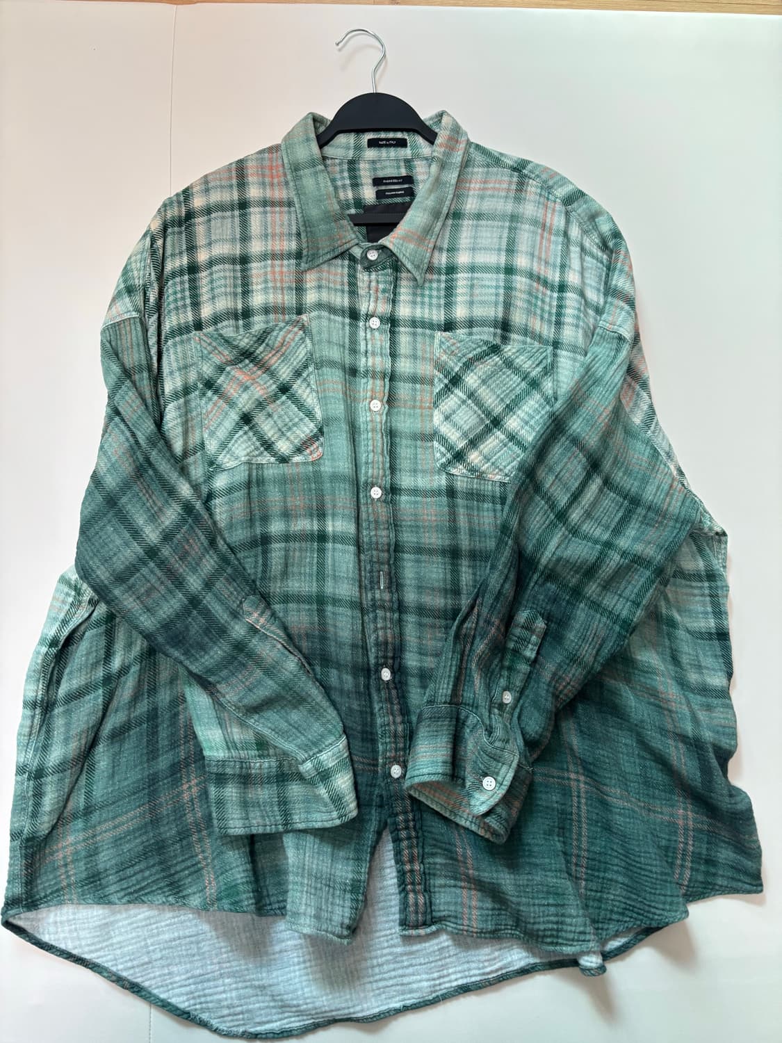 [xl] R13 그린 워크셔츠 상품이미지2