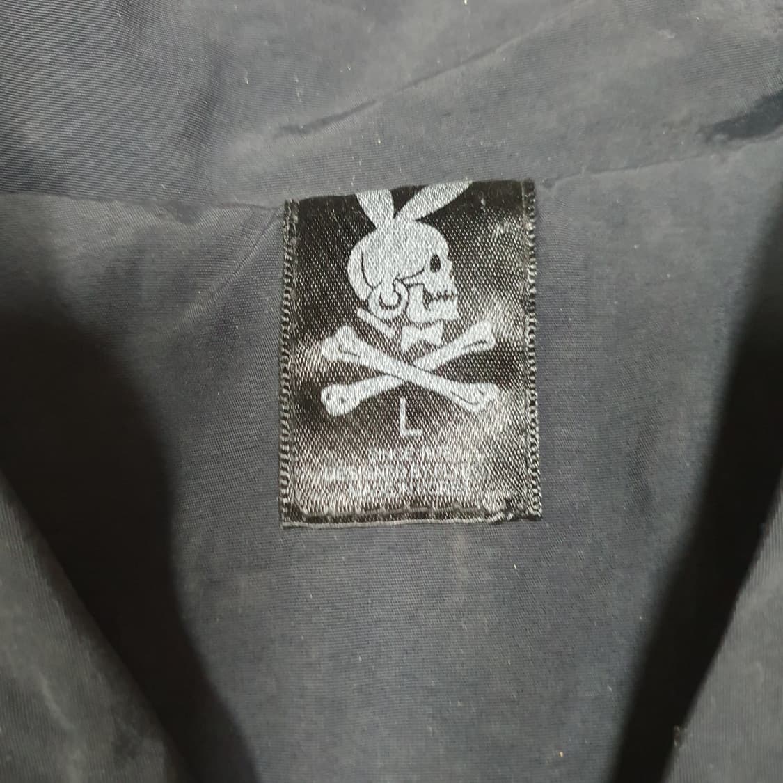 ✨ (바배) 스컬버니 블랙 코치 자켓 상품이미지3