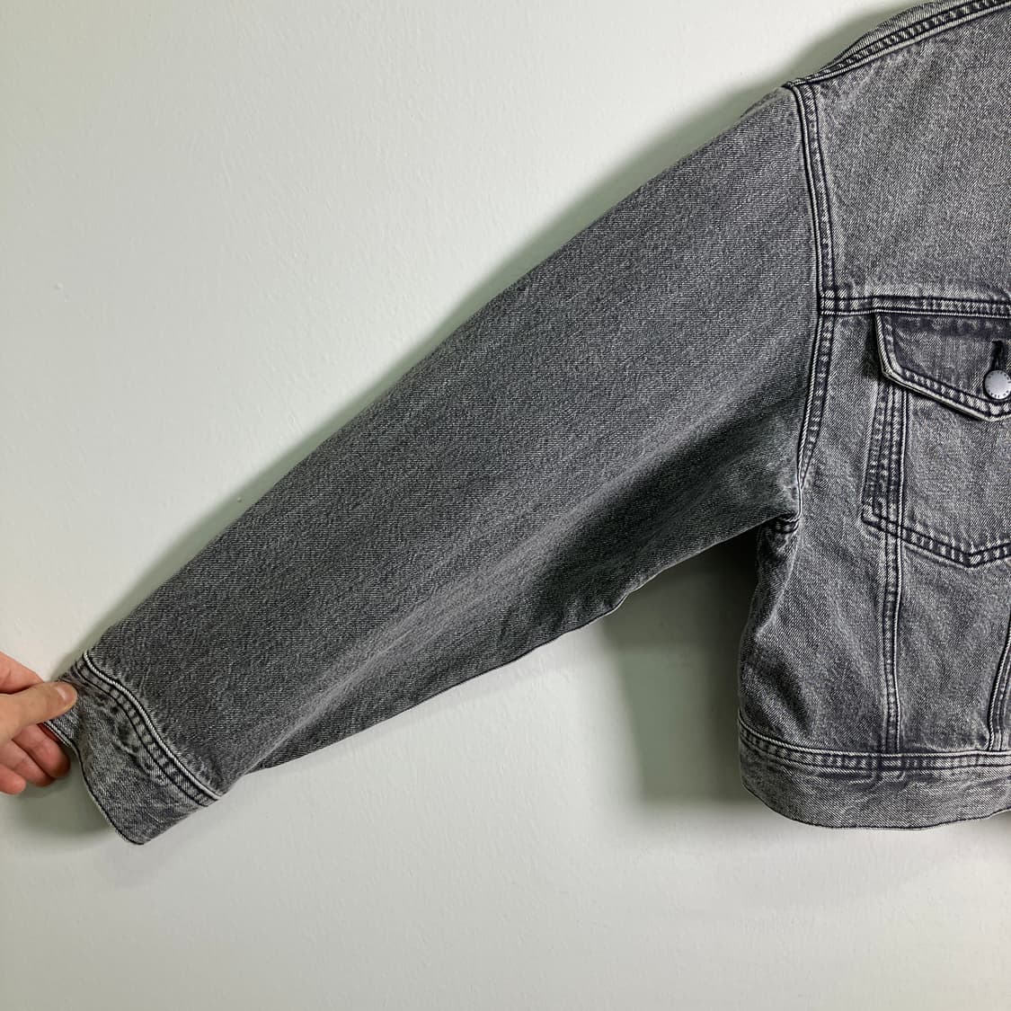 GU 지유 데님 크롭 자켓 XL 상품이미지6