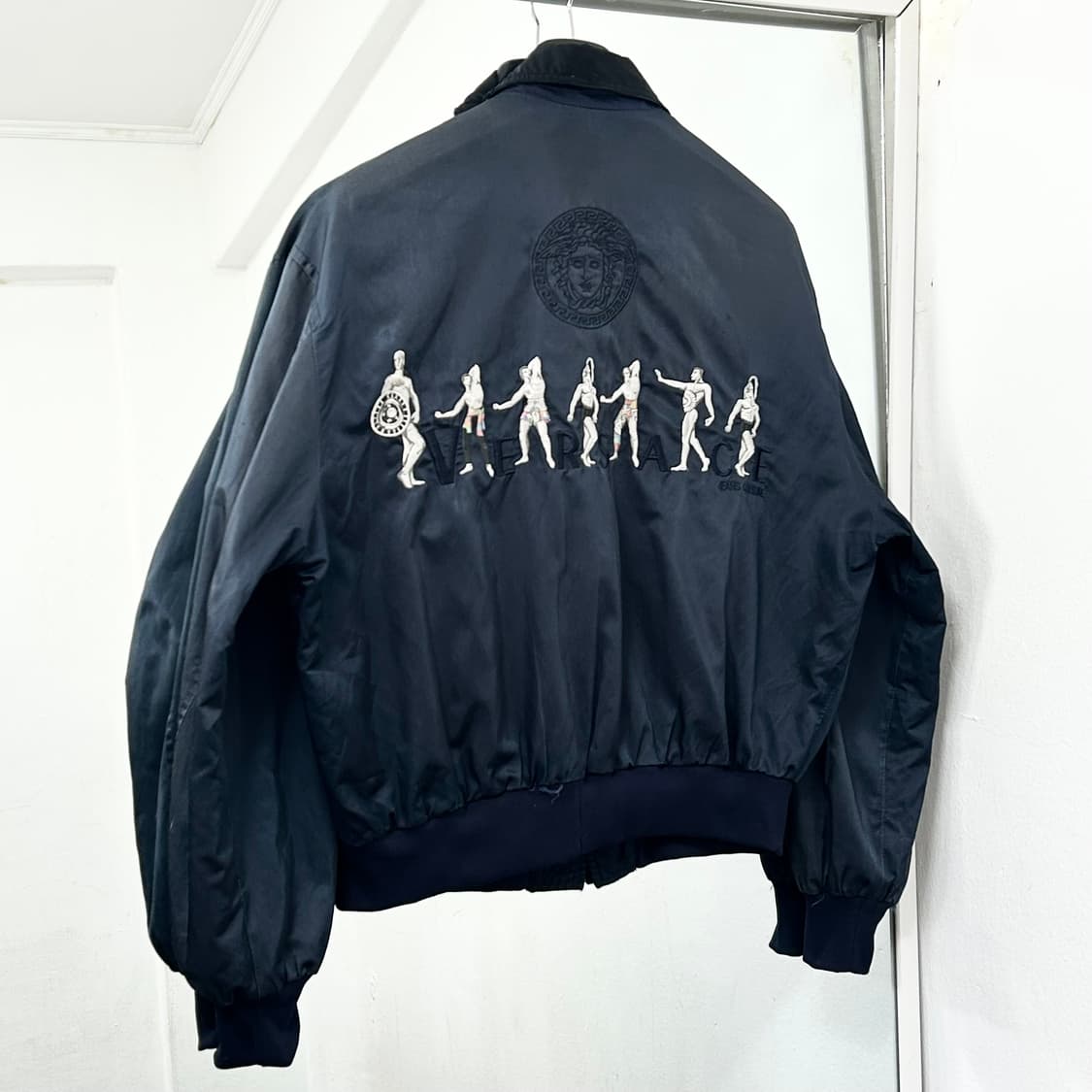 베르사체 진스 꾸뛰르 90s 헤라클레스 블루종 자켓 상품이미지1