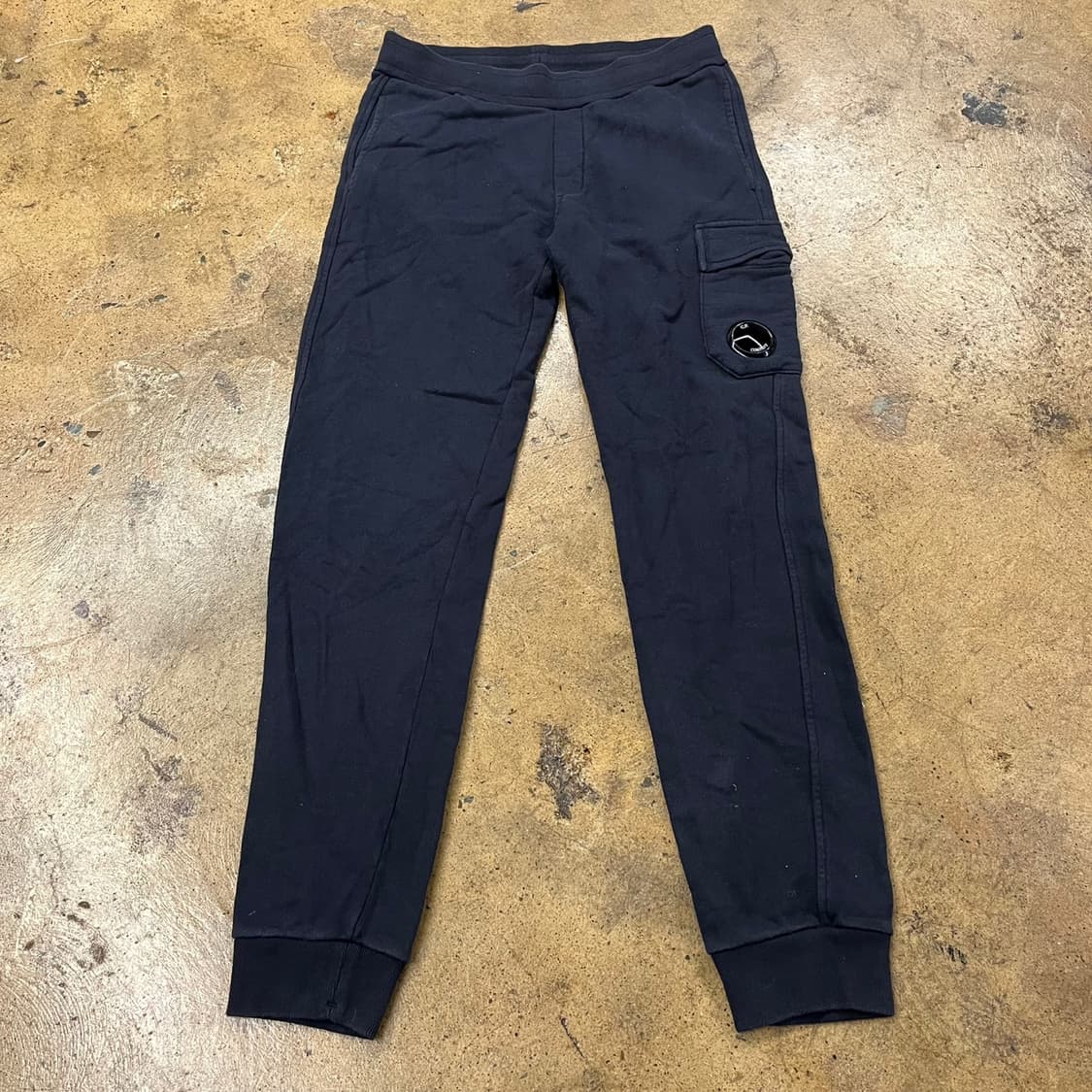 [정품] CP 컴퍼니 블랙 카고 조거팬츠 b8 상품이미지2