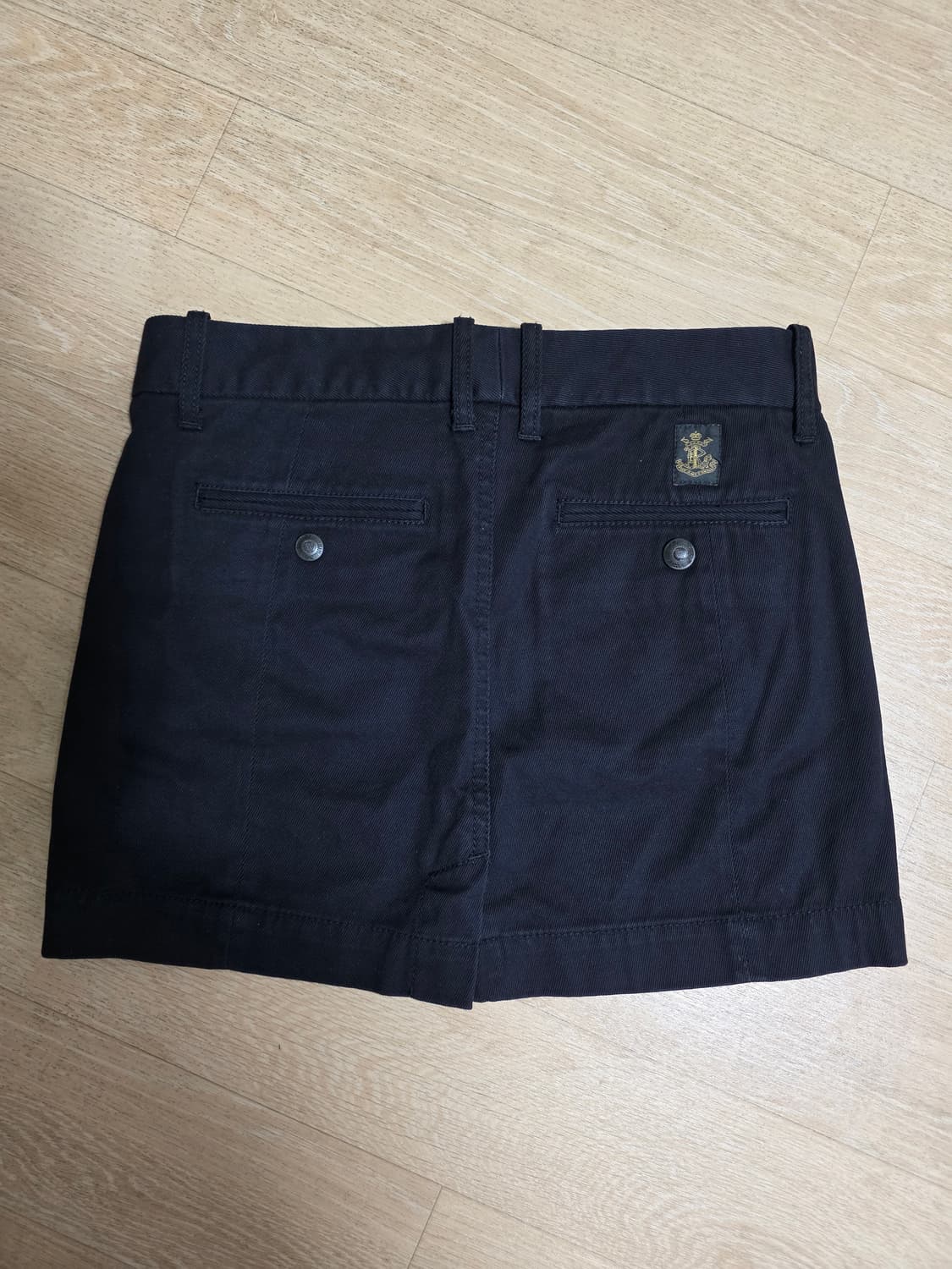 폴로랄프로렌 빈티지 치노 미니 스커트 블랙 25 상품이미지6