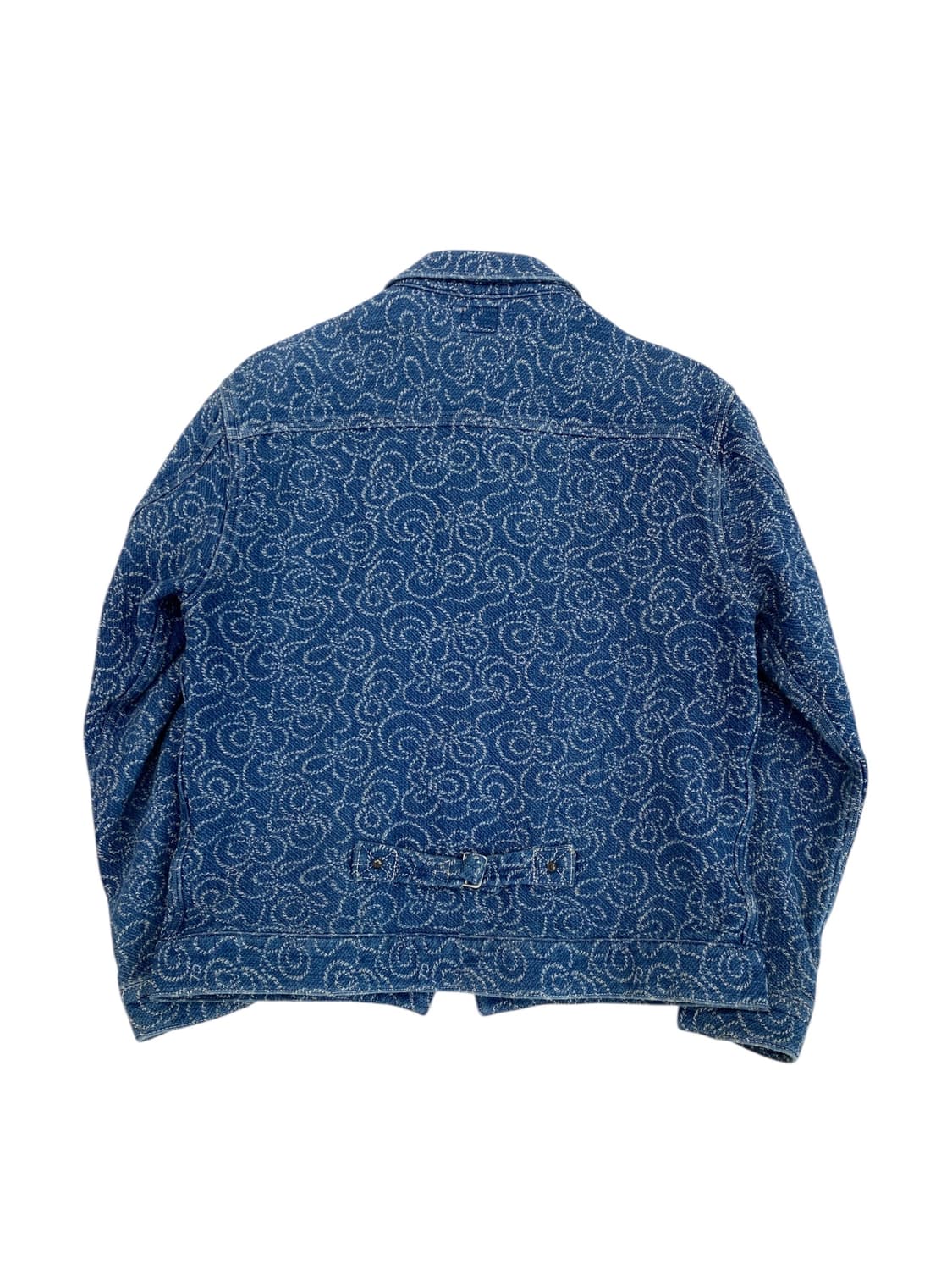 calee 타입2 더블 자카드 데님 자켓 상품이미지2