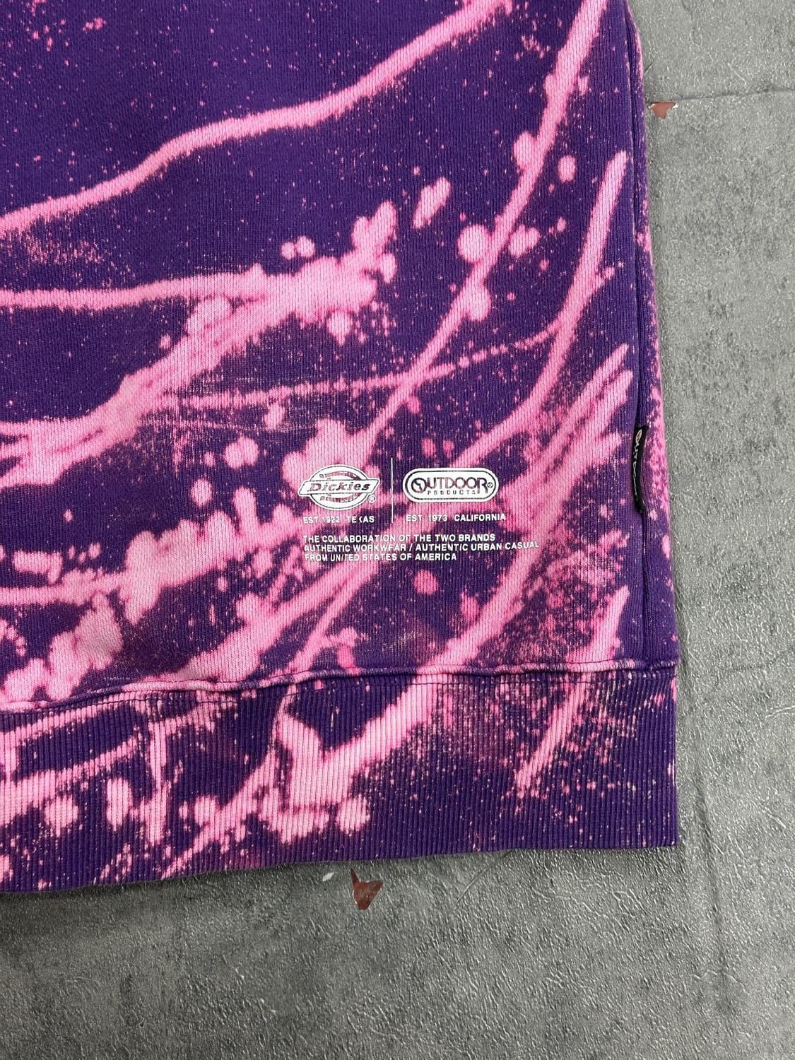 디키즈x아웃도어 다잉 커스텀 후드티 상품이미지8