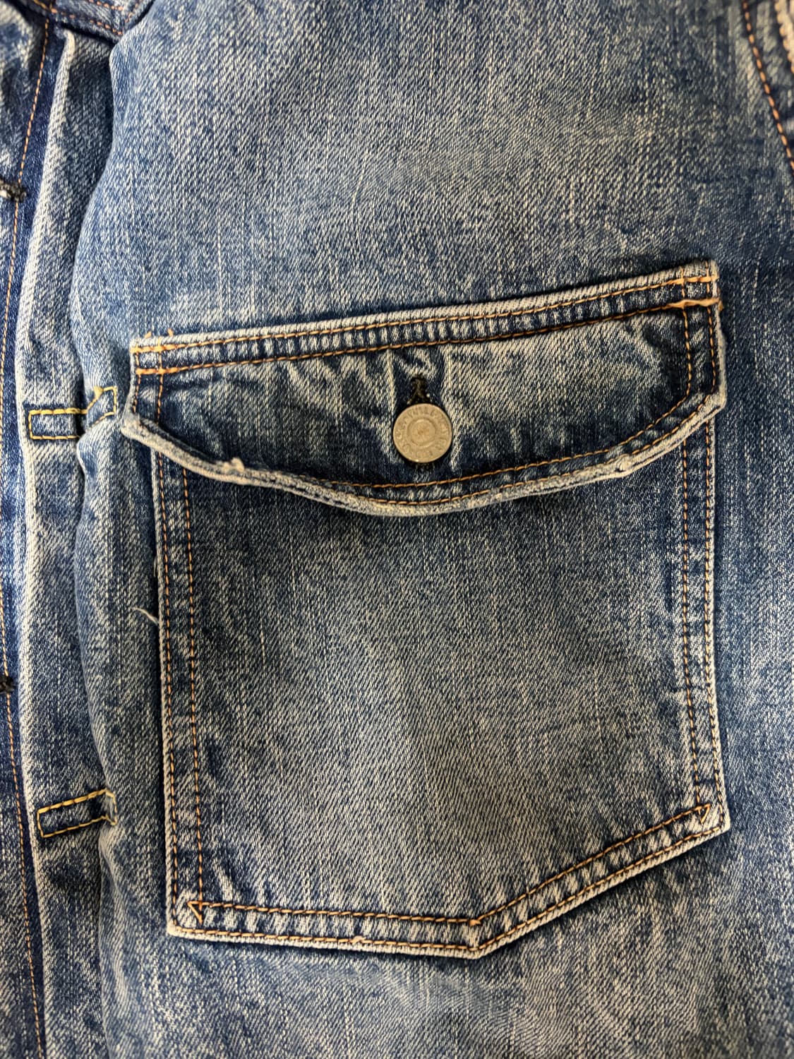 새상품) 풀카운트 다트포드 청자켓 42 상품이미지5