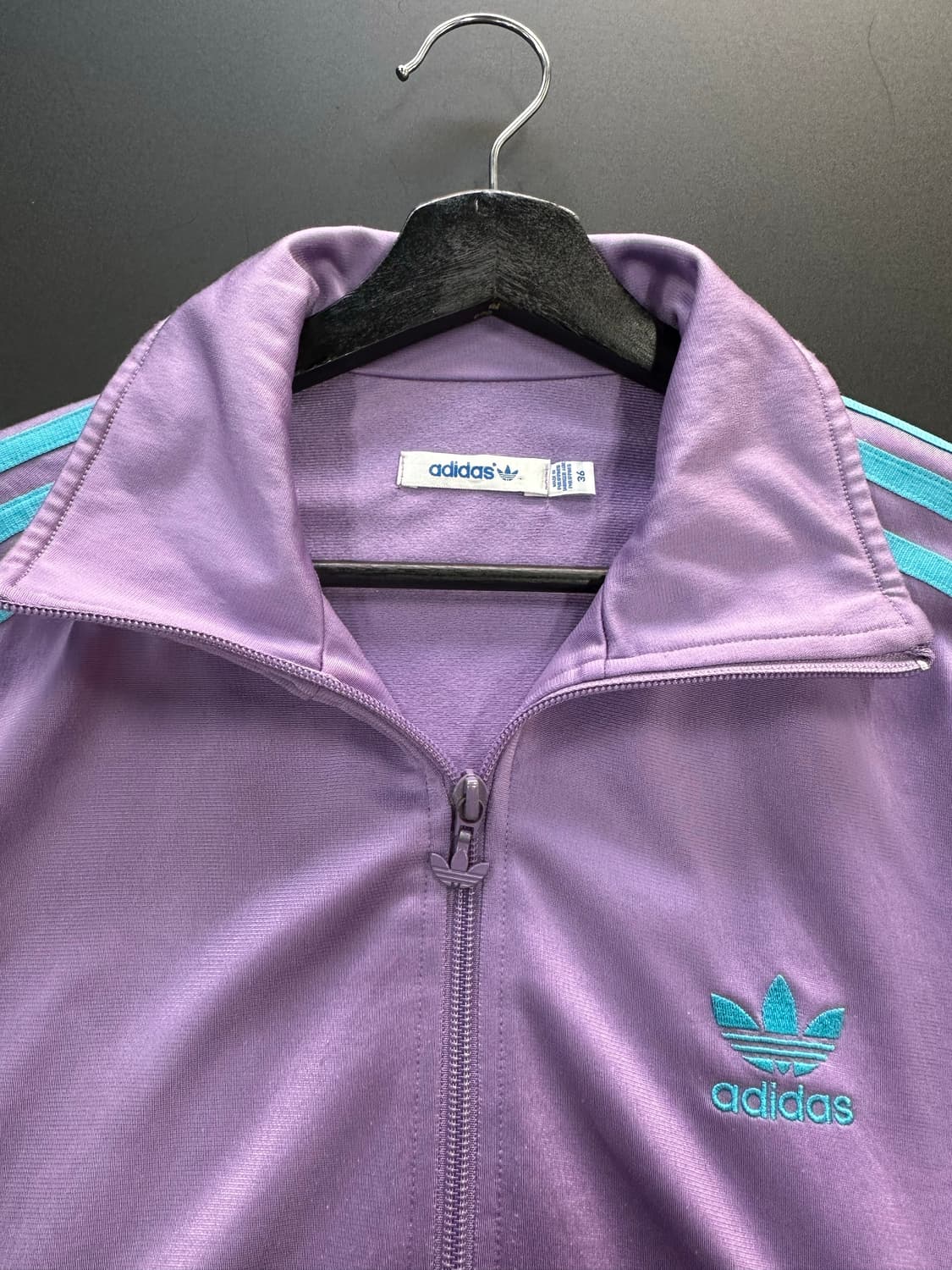 아디다스 파이어버드 퍼플 스카이블루 트랙져지 상품이미지5