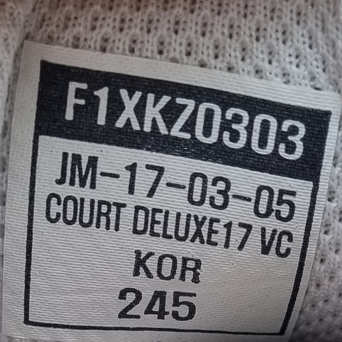 휠라 코트디럭스 벨크로 스니커즈245 상품이미지6