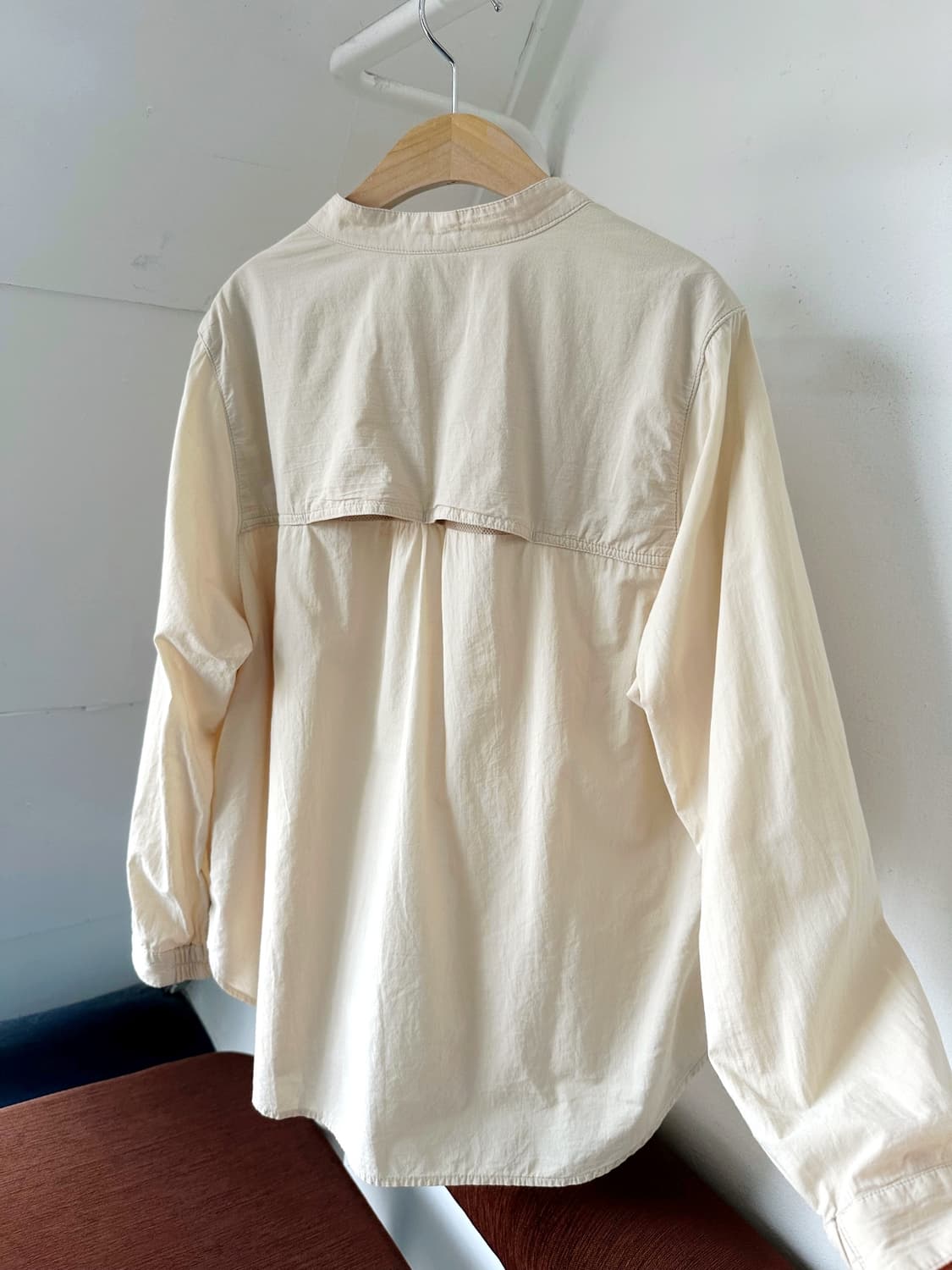High gauge natural cotton design shirt 상품이미지3
