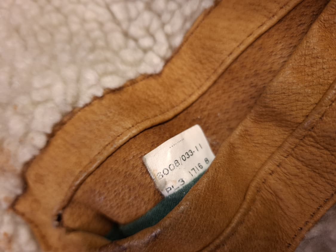 80's 빈티지 리얼스웨이드 나바호 쉐르파 자켓 상품이미지5